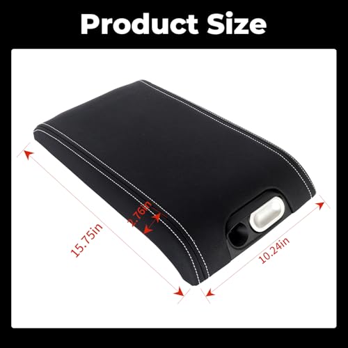 KARPAL Center Console Armrest Lid Compatible with 2009-2014 Ford F150, 2010-2014 Lincoln Mark LT - Image 5