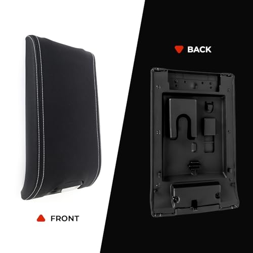 KARPAL Center Console Armrest Lid Compatible with 2009-2014 Ford F150, 2010-2014 Lincoln Mark LT - Image 4