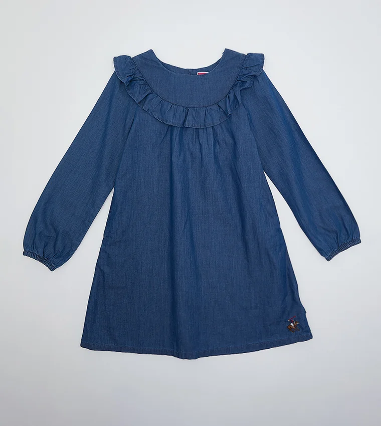 بيفرلي هيلز بولو كلوب فستان محبوك للأطفال من بفرلي هيلز بولو كلوب