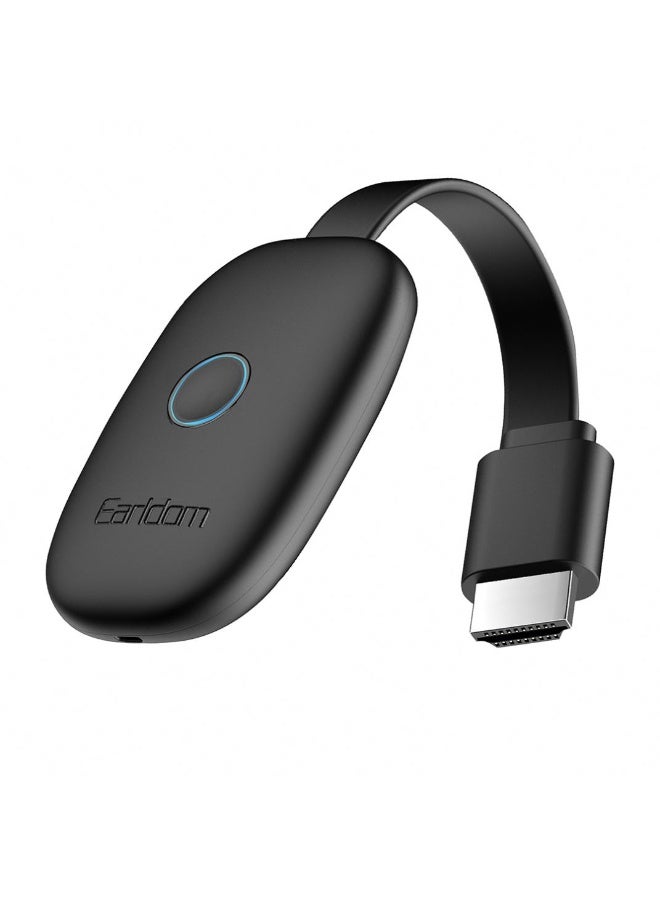 Earldom Wireless Display Dongle AV Adapter W3+ – 4K UHD HDMI Screen Mirroring Receiver for TV, Projector & Monitor – Compatible with iOS, Android, Windows & macOS - Image 1