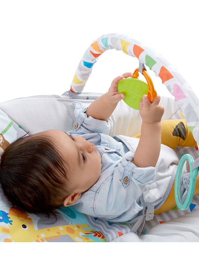 Bright Starts Safari Fun - Vibrating Bouncer  - Image 4