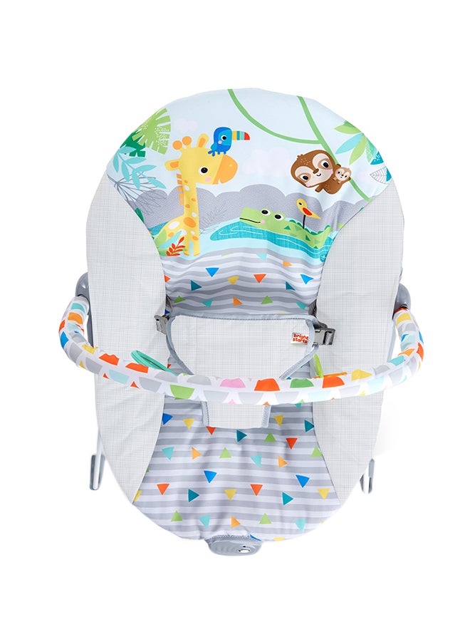 Bright Starts Safari Fun - Vibrating Bouncer  - Image 2