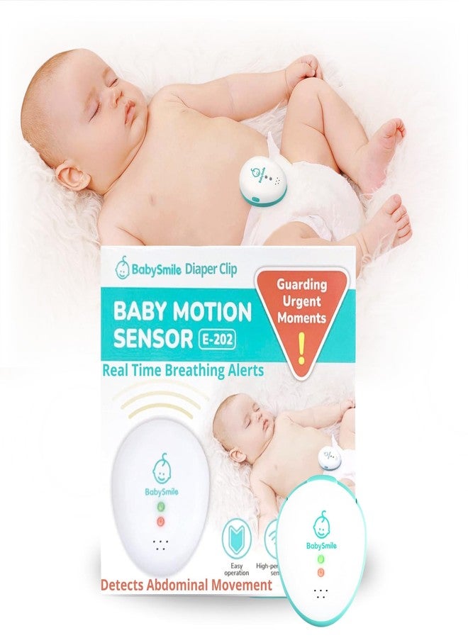 BabySmile Baby Smile Baby Motion Sensor E-202 Sleep Movement Monitoring, Baby Safety Alerts, white - Image 1