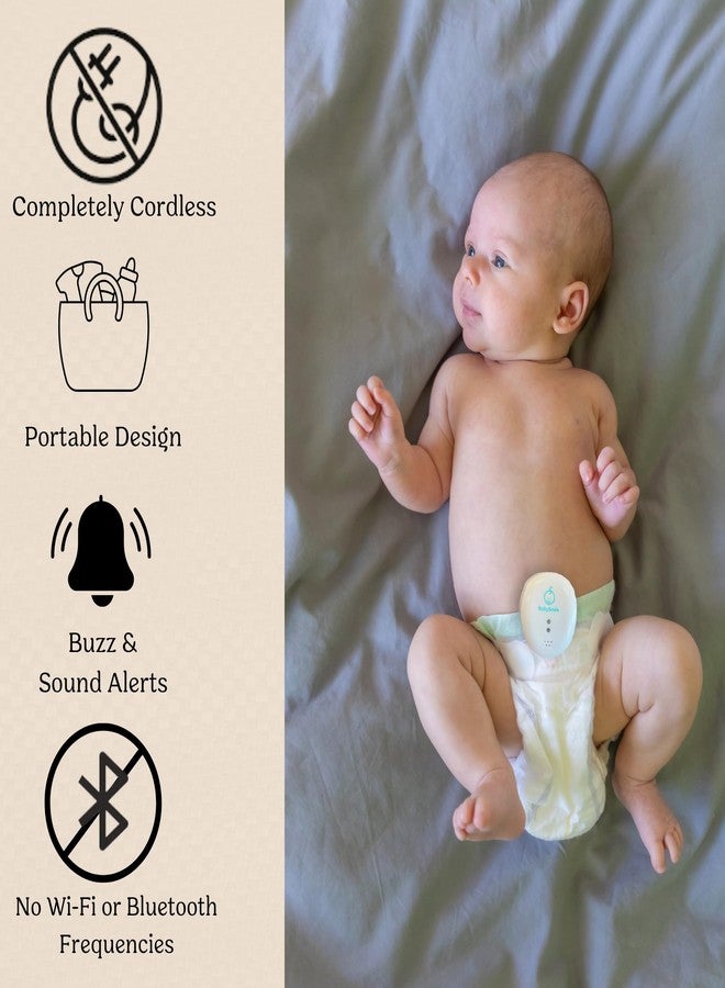 BabySmile Baby Smile Baby Motion Sensor E-202 Sleep Movement Monitoring, Baby Safety Alerts, white - Image 2