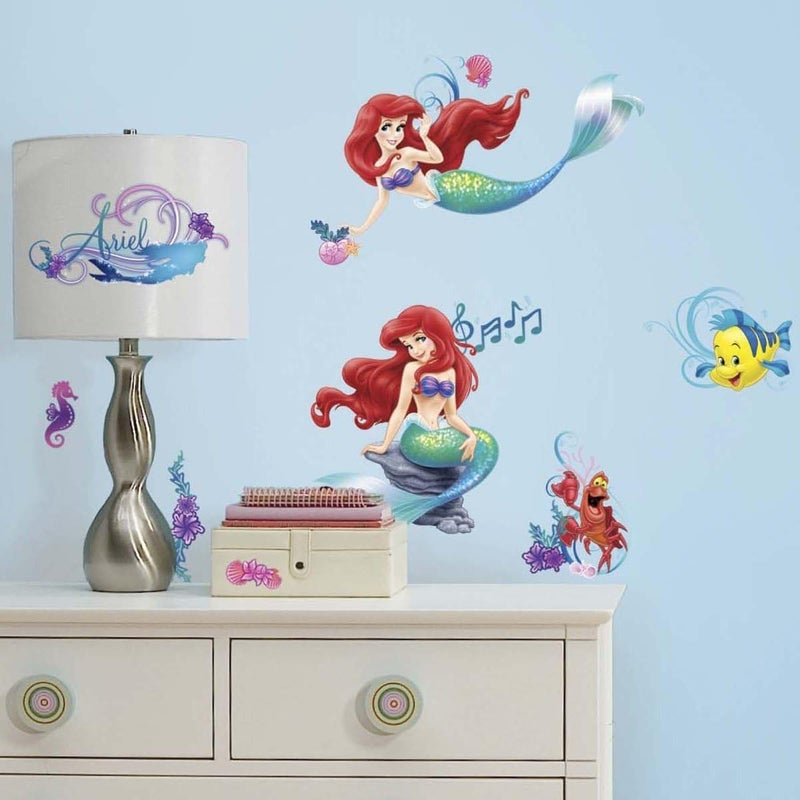 RoomMates The Little Mermaid Peel and Stick Wall Decals RMK2347SCS - Image 1