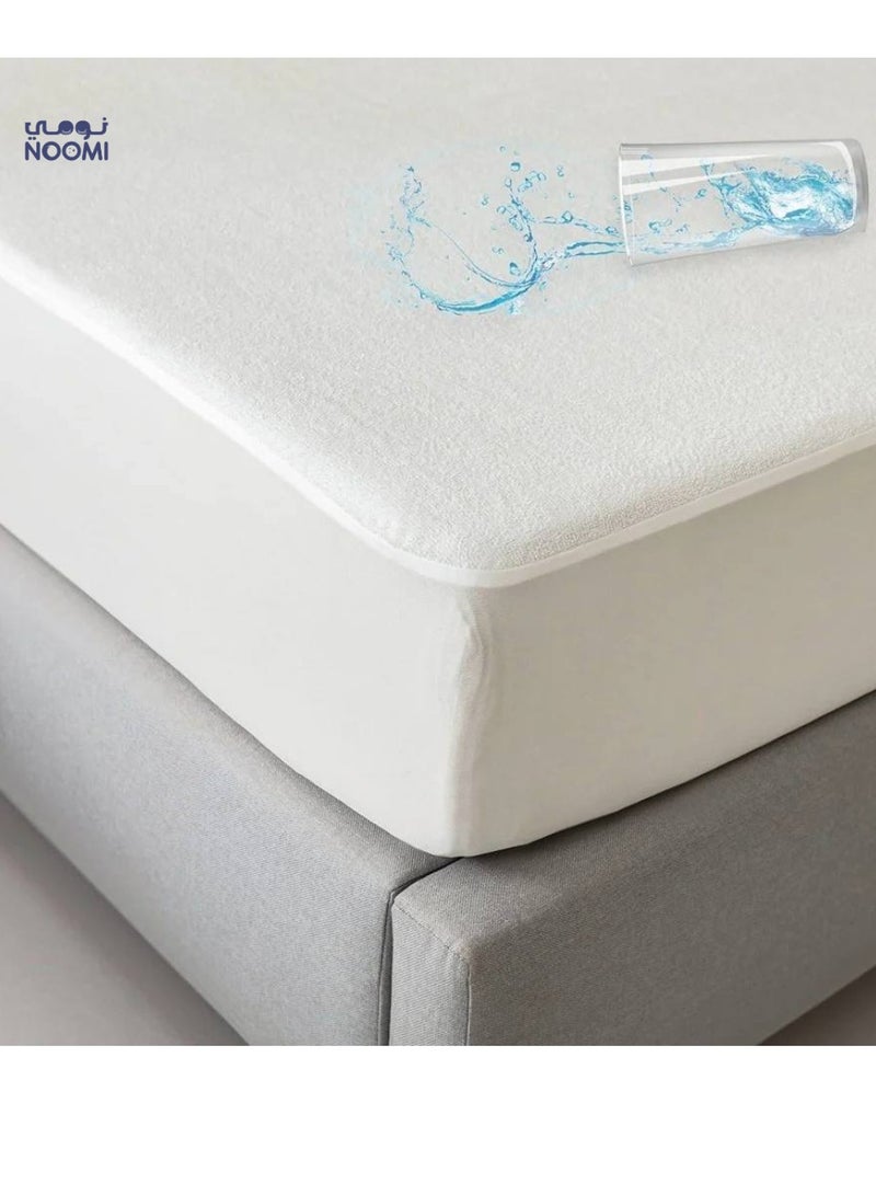 Noomi Noomi mattress protector against liquids, stains, and dust, made from heavy premium-quality material.  - Image 1