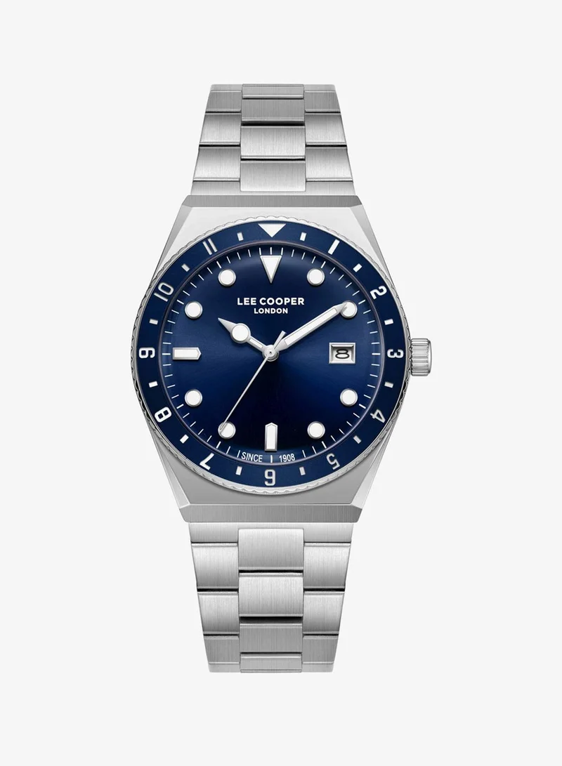 Lee Cooper Men's METAL Analog Watch LC08284.390 - 40 mm