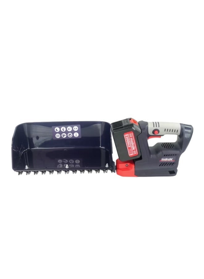 makute 20V Cordless Hedge Trimmer, Brushless Motor, 51cm Green Blade, 2000 RPM Reciprocating Speed, 180-350W Pure Copper Motor, Garden Pruning Tool, CTP121-2BL - Image 2