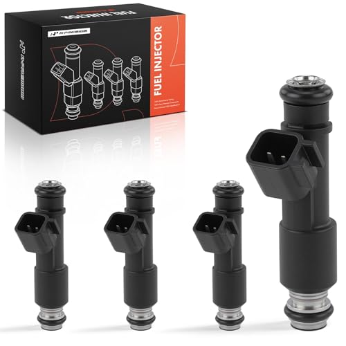 A-Premium APremium 4PC Set Fuel Injectors Compatible with Chevrolet Colorado 2008 GMC Canyon 2008 Isuzu i280 2006 28L 29L Replace 12599504 - Image 1