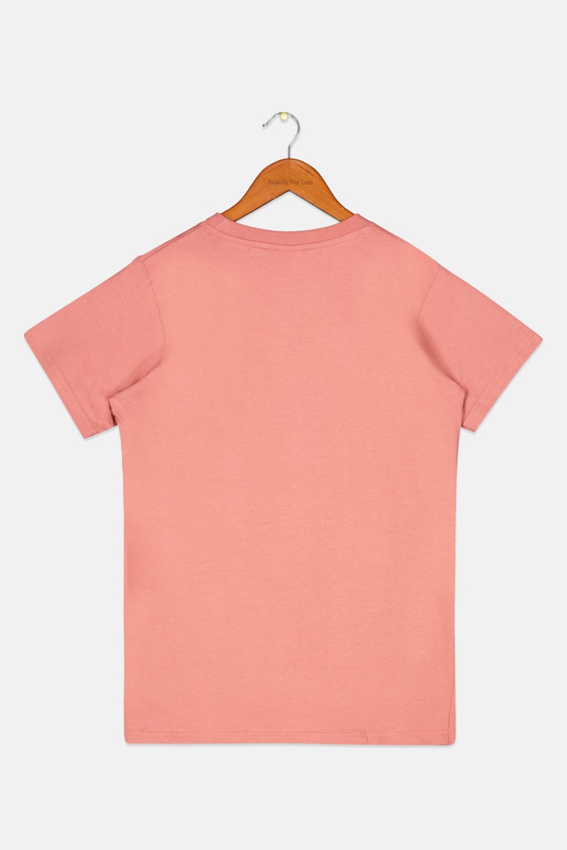 Naruto Kids Boys Round Neck Short Sleeve Graphic Print T-Shirt, Peach - Image 2