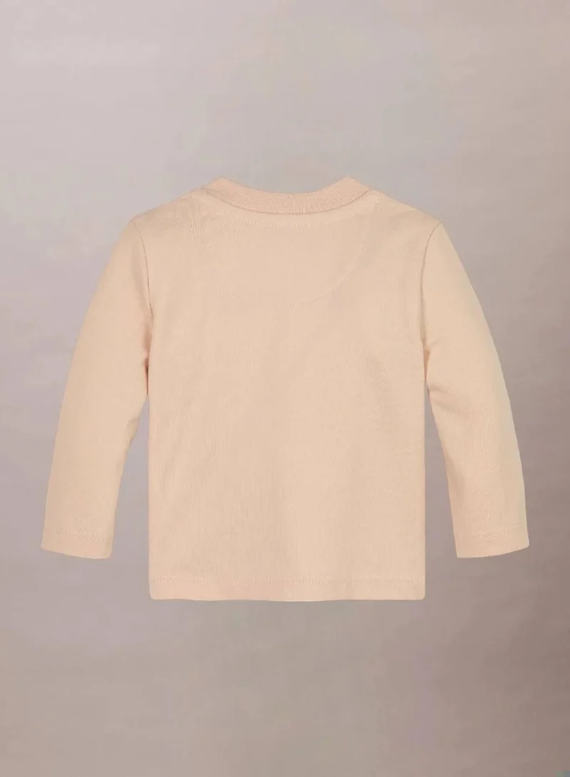 Calvin Klein Jeans Spanish Villa Newborn Long Sleeve T-shirt  | Best Price UAE