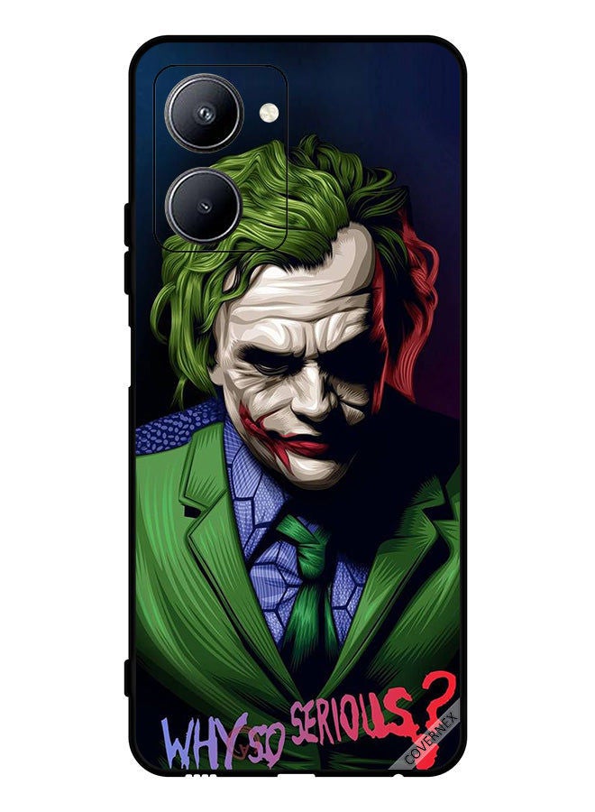 Covernex Protective Case Cover For Realme C33 Why So Serious - Image 1