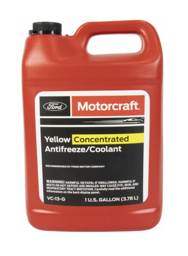 Ford Genuine Ford Fluid VC-13-G Yellow Concentrated Antifreeze/Coolant - 1 Gallon
