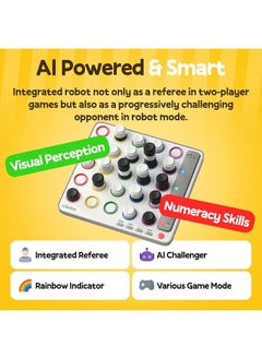 Giiker GiiKER Smart Four 3D AIPowered 4 in a Row Game Strategy Board Games with Integrated Referee for 12 Players Travel Games for Ages 612 and up Birthday Gift for Kids Family Game Night  - Image 1