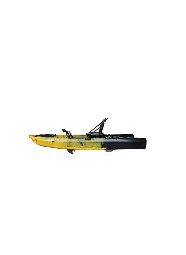 Winner Multimo Pro Angler Fishing Kayak with Seat/Wheel/Fishing Rod Holder - Yellow/Black - Image 2