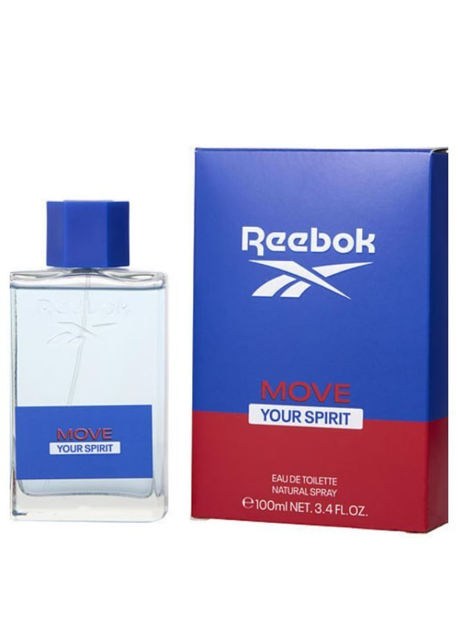 Reebok Move Your Spirit For Men EDT 100ml - Image 1