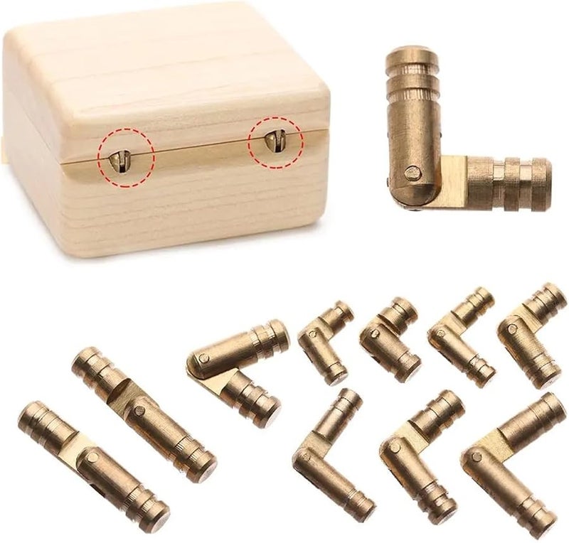 مفصلات خفية قابلة للتعديل لخزائن المطبخ 10 قطع 5 مم × 20 مم أجهزة الأثاث - Image 3