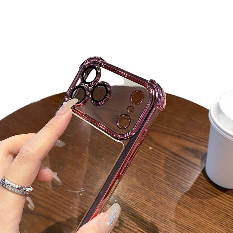 غطاء واقي | مطلي بالكهرباء | أخضر TPU | مقاوم للصدمات لـ iPhone 11 | زوايا هوائية - Image 4