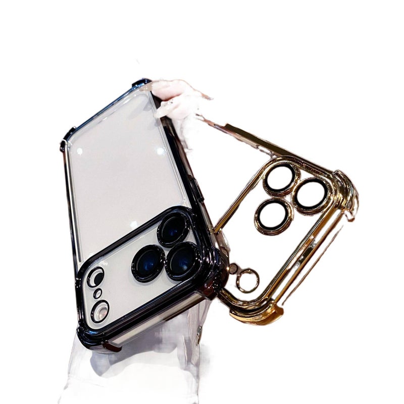 غطاء واقي | مطلي بالكهرباء | أخضر TPU | مقاوم للصدمات لـ iPhone 11 | زوايا هوائية - Image 3