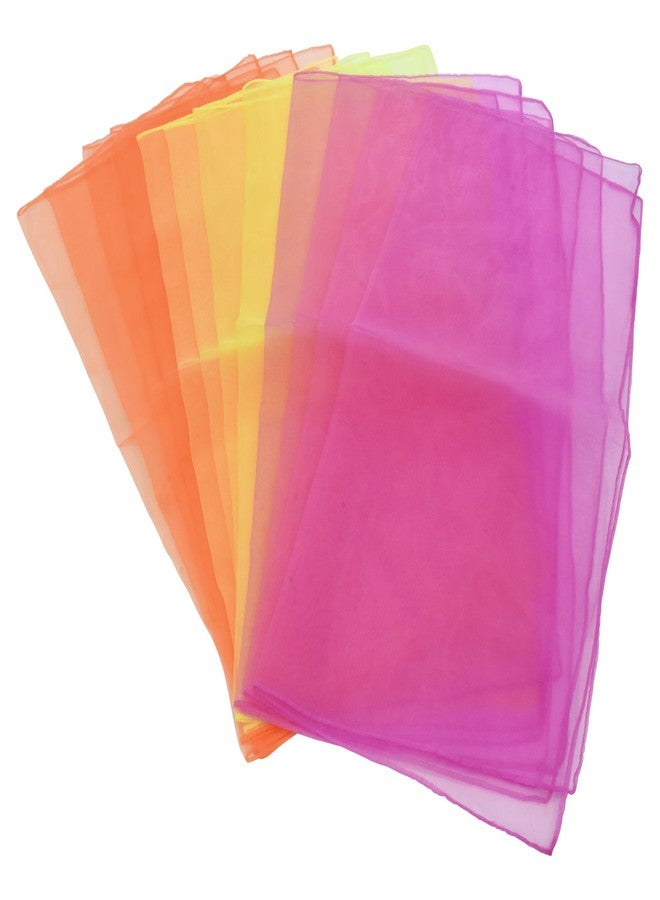 Juggletime Nylon Juggling Scarves - 16 inches Square - Set of 12 - Image 3