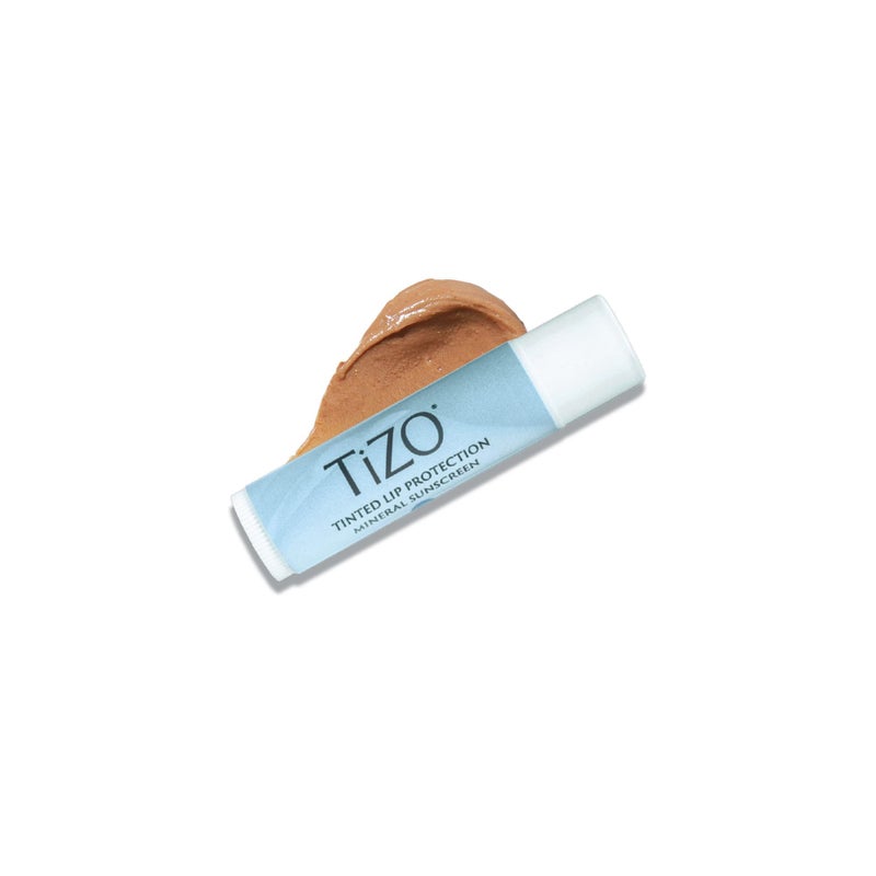 TiZO Lip Protection | Tinted | Broad Spectrum Sunscreen | UVA/UVB Protection | For all skin types | Titanium Dioxide and Zinc Oxide | 0.14 oz / 4.5 g - Image 1