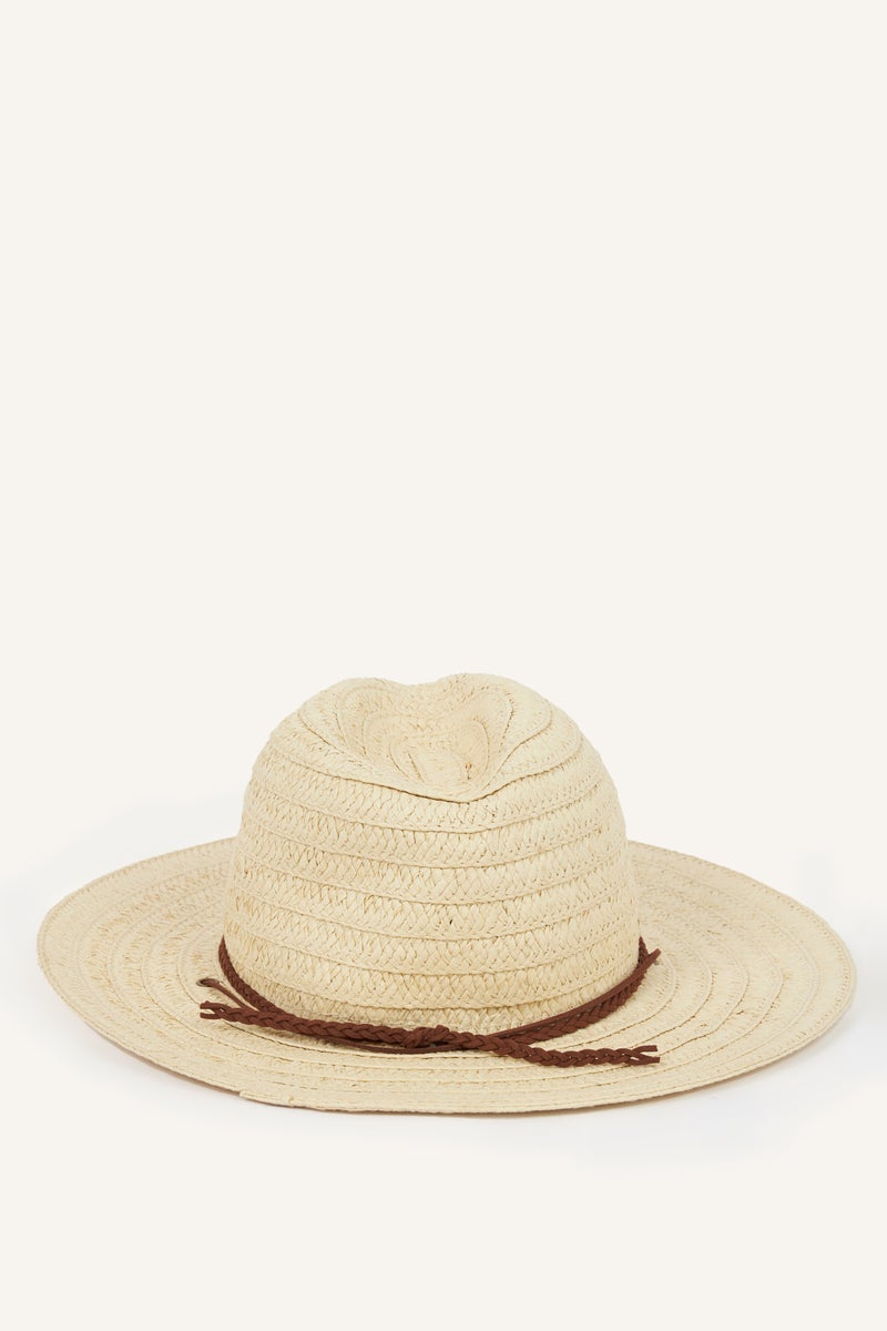 DeFacto Beige Man Man Straw Hat Casual - Image 3
