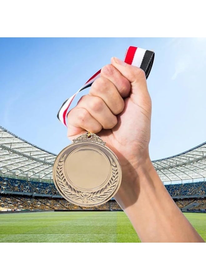 ميدالية فضية للرياضة وتكريم البطولات مع شريط تعليق - Image 5