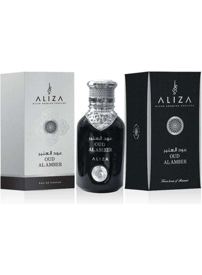 أليزا عطرالرصاصي عليزة عود العنبر أو دي بارفان 100 مل - Image 2