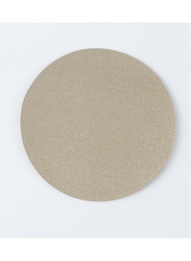 Beauenty 10 pieces, round waterproof and thermal insulation pad, with a diameter of 10 cm.