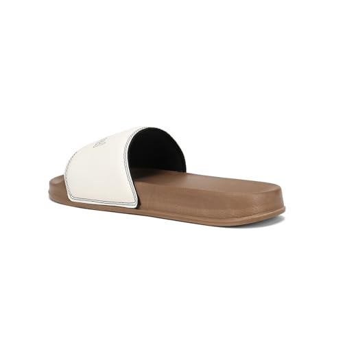 hummel CLASSIC MEN SLIDERS Comfortable Cushioned Sole Arch Support Durable Lightweight Flexible Trendy Style Flip flops and Slippers Slides for Men Daily use Chappal - UK 8 Brown - Image 2