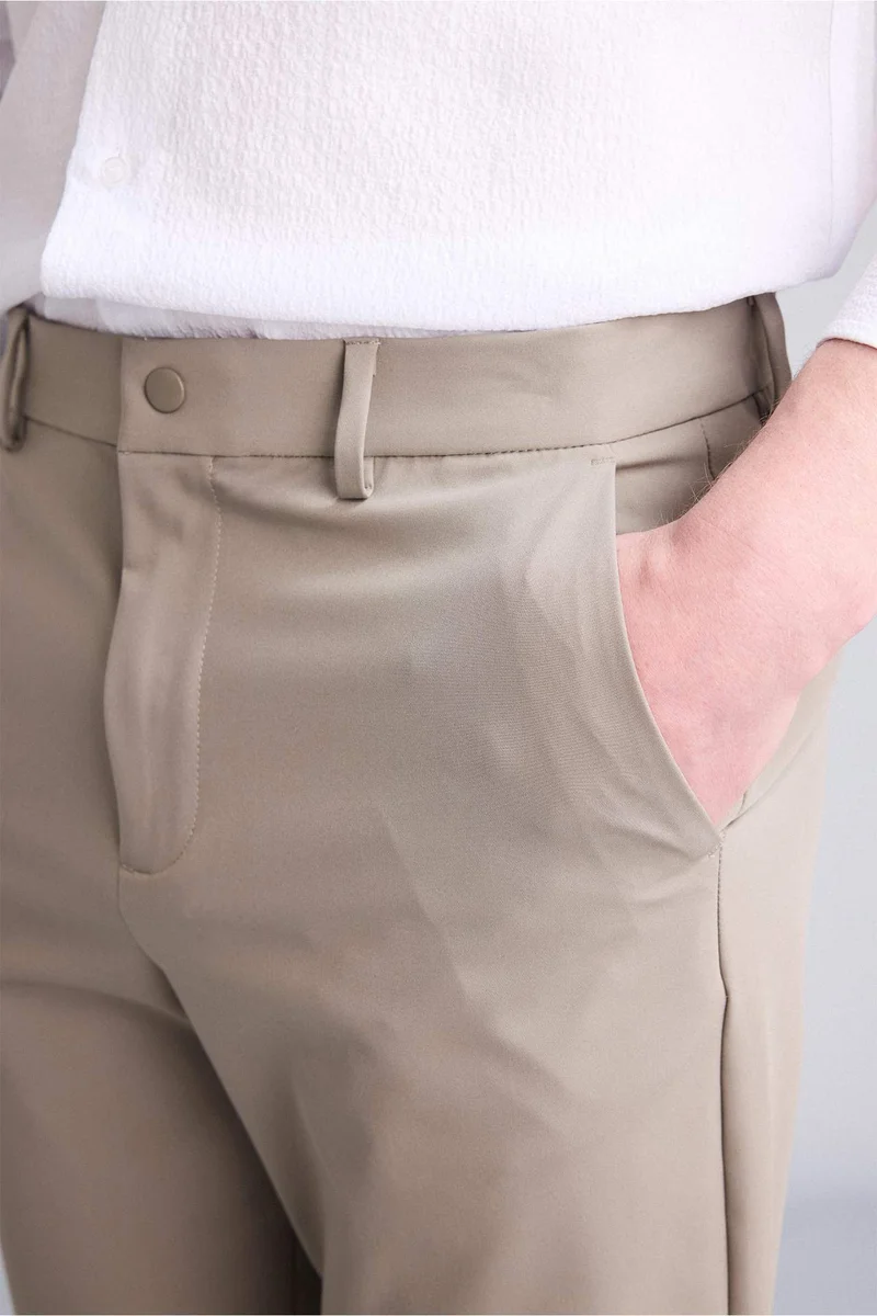 Defacto  Tailored Fit Trousers for Men | Best Price UAE
