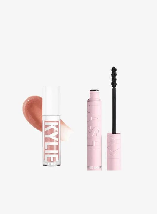 كايلي كوزمتيكس high gloss & mascara duo, 15% savings