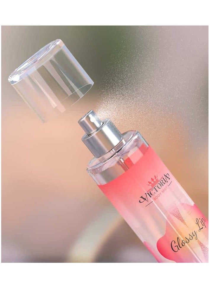 فيكتوريا معطر للجسم جلوسى ليبس  - Image 2