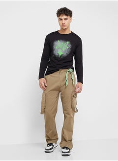 Seventy Five Basics Graphic Long Sleeve T-Shirt  - Image 4