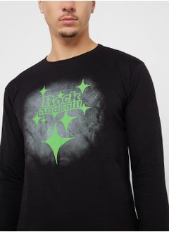 Seventy Five Basics Graphic Long Sleeve T-Shirt  - Image 3