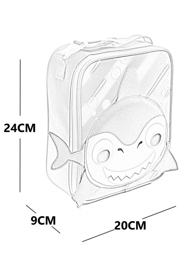 Smash Lunch Bag 3D Animal Shark - Image 2