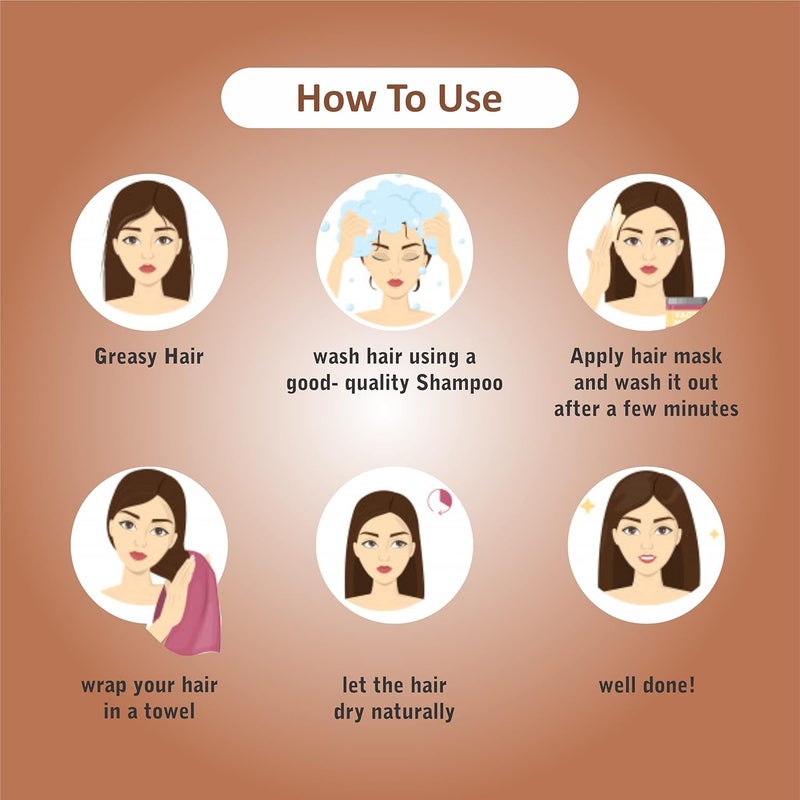 SEASPIRIT Organic Macadamia Hair Mask for Ultimate Hydration and Hair Repair100 gm - Image 5