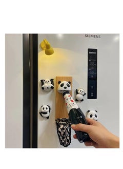 SYOSI Panda Magnetic Beer Opener, Removable Wall Mounted Bottle Cap Catcher, Wall Bottle Opener With Cartoon Design, Kitchen Bar Fridge Decoration, Gift for Men, Birthday Gifts, Man Cave, Housewarming  - Image 2