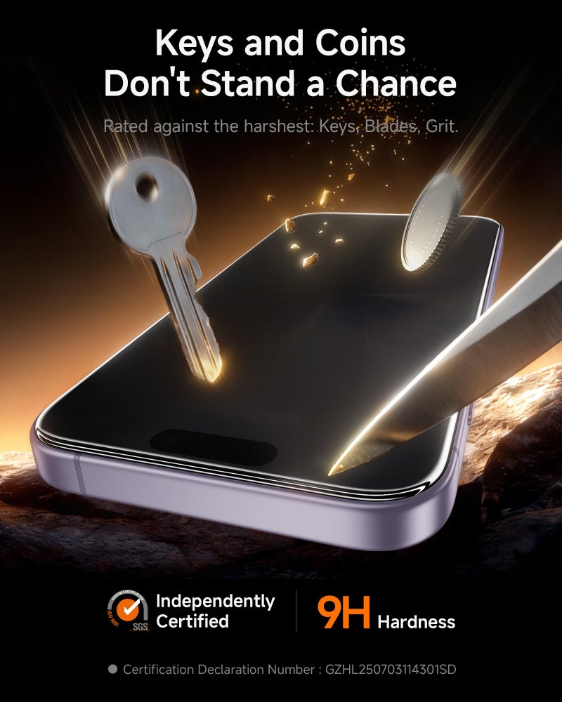 سمارت ديفل SMARTDEVIL 2 Pack Privacy Shield لشاشة iPhone 17 - Image 5