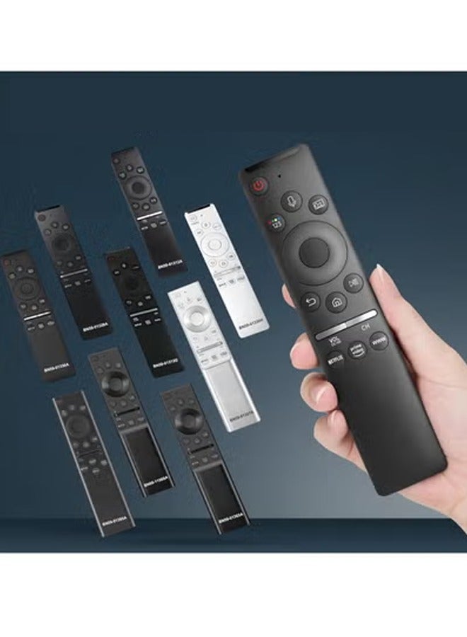 TIGER Voice Remote Control for Smart UHD & QLED TVs – Compatible with 4K/8K, Curved & Flat Screens, 8 Series & 9 Series, TU8000, AU8000, CU7000, CU8000 | Built-in Mic, Batteries Included – Black - Image 3