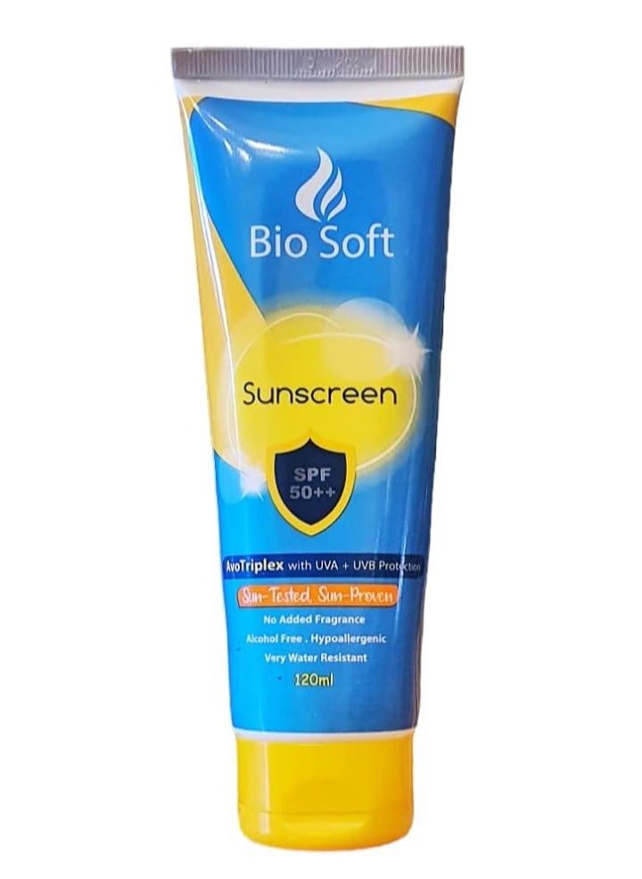 Bio Soft - Sunscreen - SPF 50 ++ 120ML - pzsku/Z13DD9641C81BFC762C17Z/45/_/1719581475/f15448c6-a402-415d-9703-4941aa3ef702