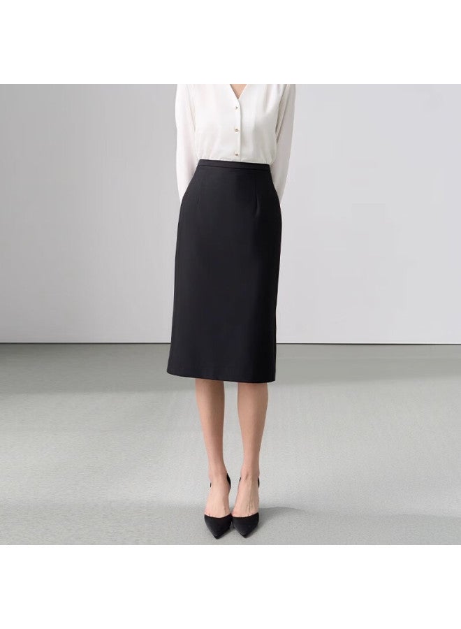 Lady Bird Miss Bird Black Interview Half Skirt Women Summer Short Skirt Professional Step Skirt Formal Hip Skirt Suit Skirt - Image 1
