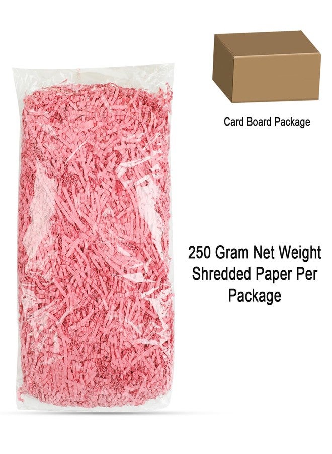 DIYASY Crinkle Cut Paper Shred Filler, 8.8 oz Pink Shredded Paper for Gift Wrapping and Basket Filling Raffia Paper Gift Box Confetti Grass Christmas, Easter, Birthdays, Anniversaries Decorations - Image 2