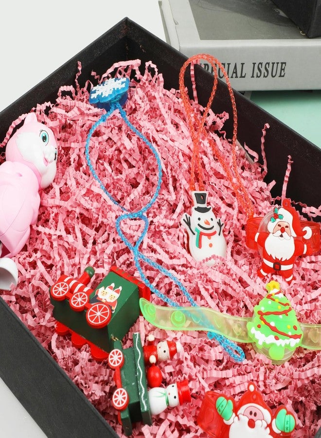 DIYASY Crinkle Cut Paper Shred Filler, 8.8 oz Pink Shredded Paper for Gift Wrapping and Basket Filling Raffia Paper Gift Box Confetti Grass Christmas, Easter, Birthdays, Anniversaries Decorations - Image 5