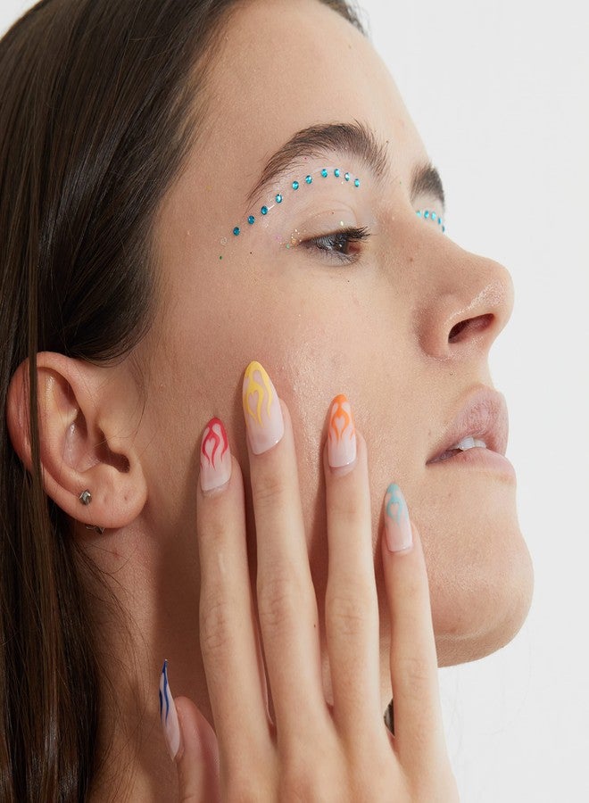 PaintLab Eye Gems, Self-Adhesive Rhinestones for Makeup, Face Jewels for Beginners, Kids, Teens, and Women, Dazey - Image 3