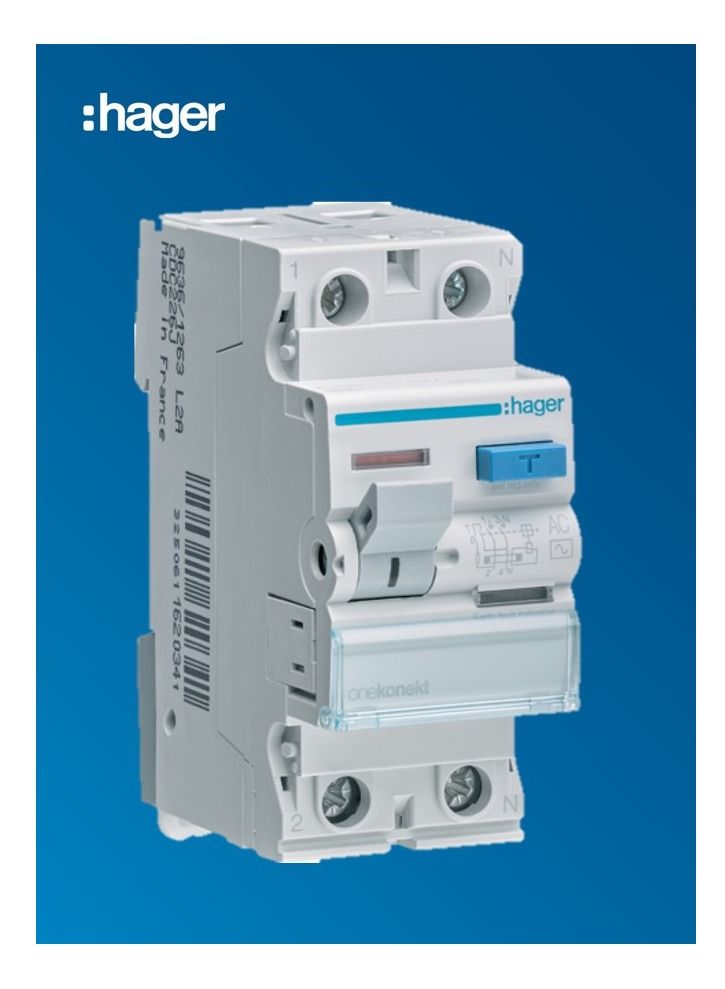 Hager Earth Leakage Circuit Breaker