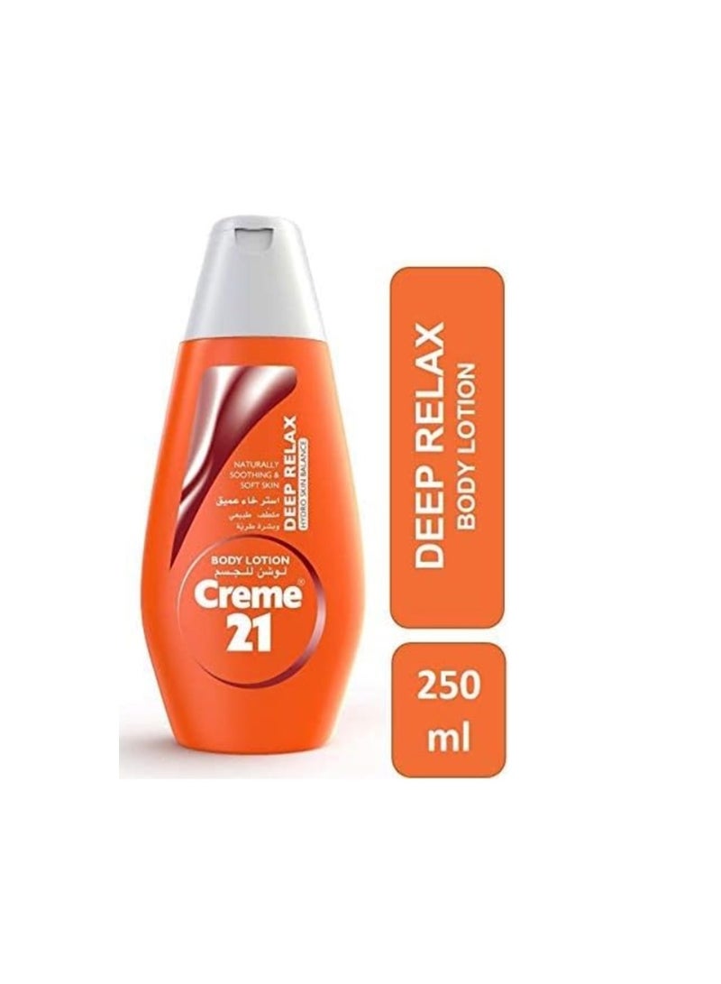 كريم21 لوشن الجسم ديب ريلاكس 250ملليلتر - Image 2