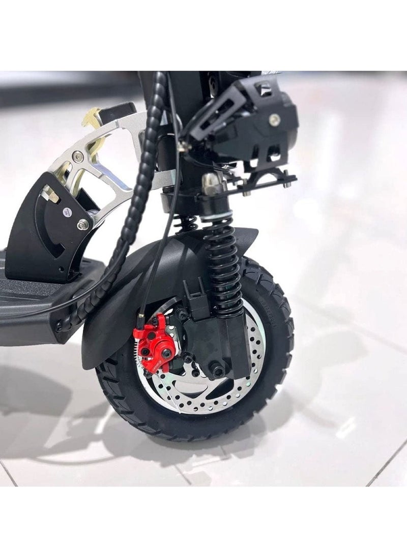 Winner Sky Electric Scooter E10 3 Lights Upgraded Version 65KM Battery 48 13AH Motor 1200W Extra Smooth Black  - Image 5