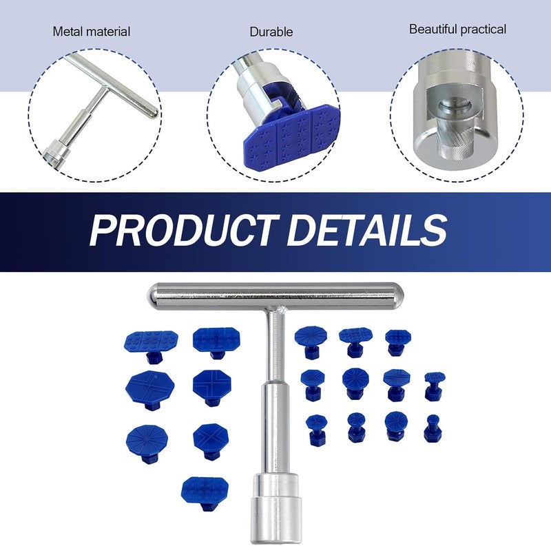 pinflaw 19 PCS Car Dent Repair Puller Kit - Image 4