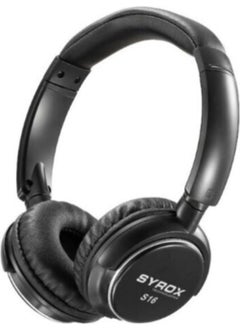 Black Bluetooth On-Ear Headphone S16